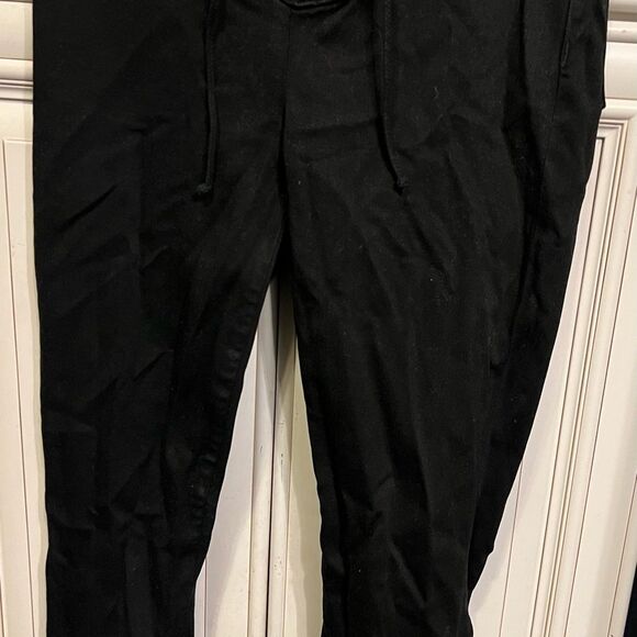 Hudson Bullocks High Rise Lace Up Jeans in Black Coated Sz 28 - Picture 6 of 11